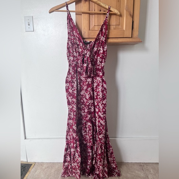 Kivari Pasadena Tie Up Maxi Dress size XS - Picture 3 of 6